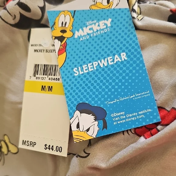 Disney Mickey and Friends Gray Nightshirt - Picture 8 of 8